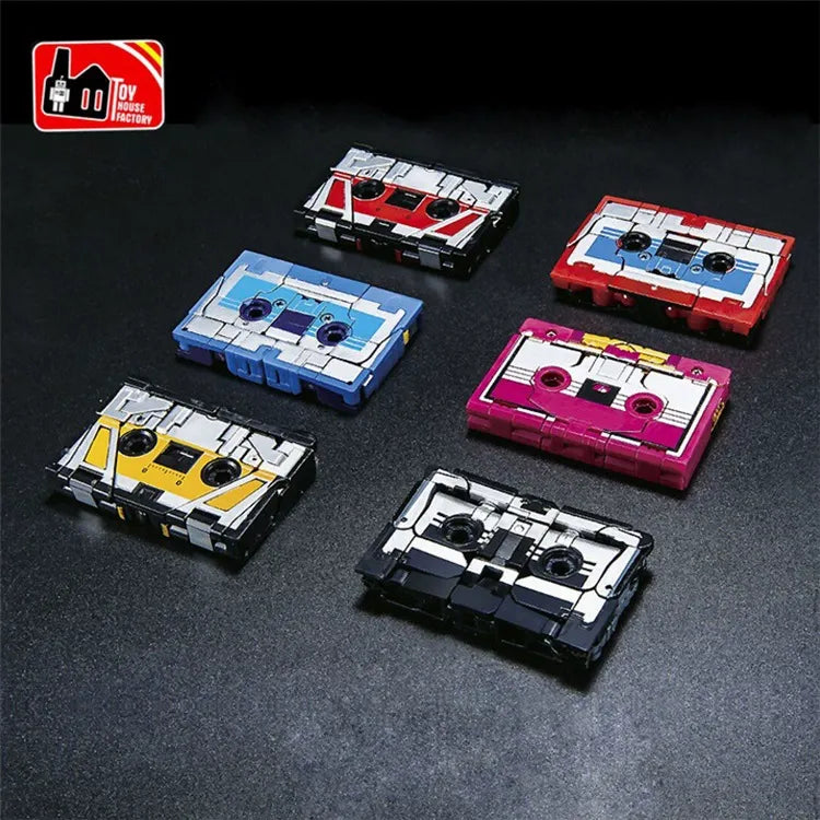 MP-13 Soundwave G1 Tape Action Figure (Set of 6))