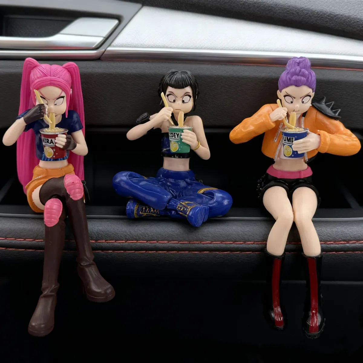 K Pop Demon Hunters Noodle Break Figure (Set of 3)