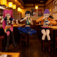 K Pop Demon Hunters Noodle Break Figure (Set of 3)