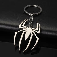 Spiderman Symbol Metal Keychain
