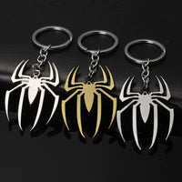 Spiderman Symbol Metal Keychain