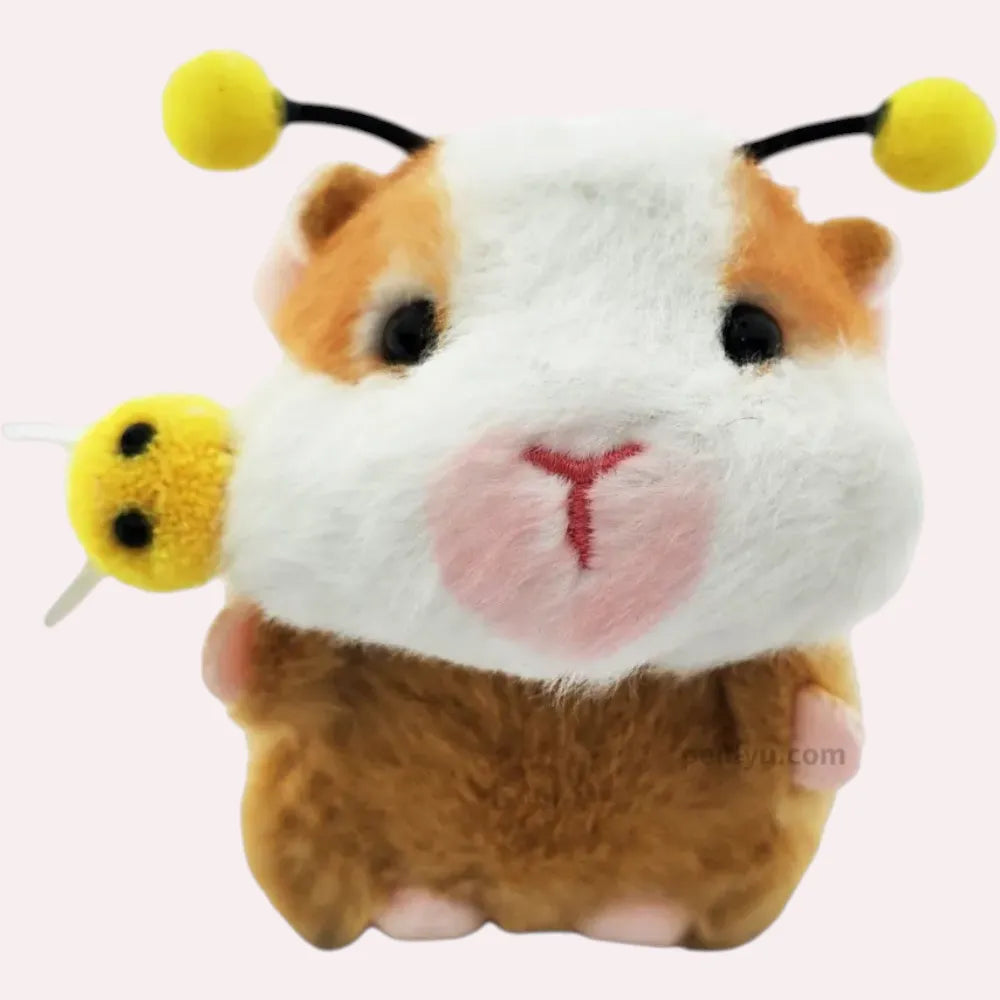 Rampage Guinea Hamster Plush Keychain
