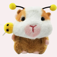 Rampage Guinea Hamster Plush Keychain