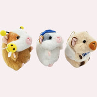 Rampage Guinea Hamster Plush Keychain