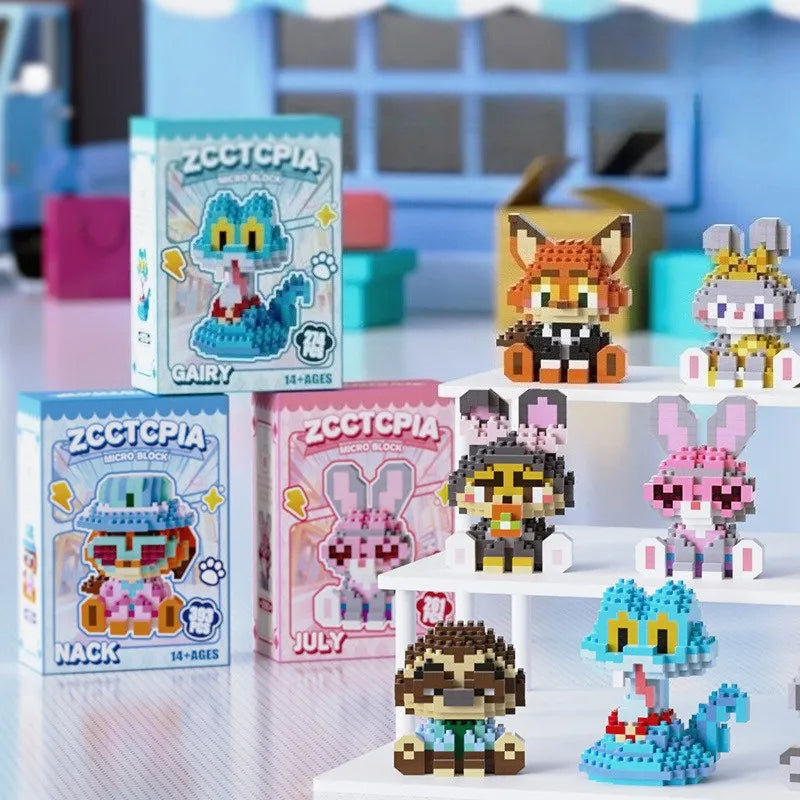 Zootopia Building Block Zootopia 2 Micro Particle Building Blocks