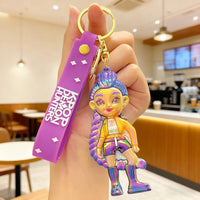 K-Pop Demon Hunters Electroplated Keychain