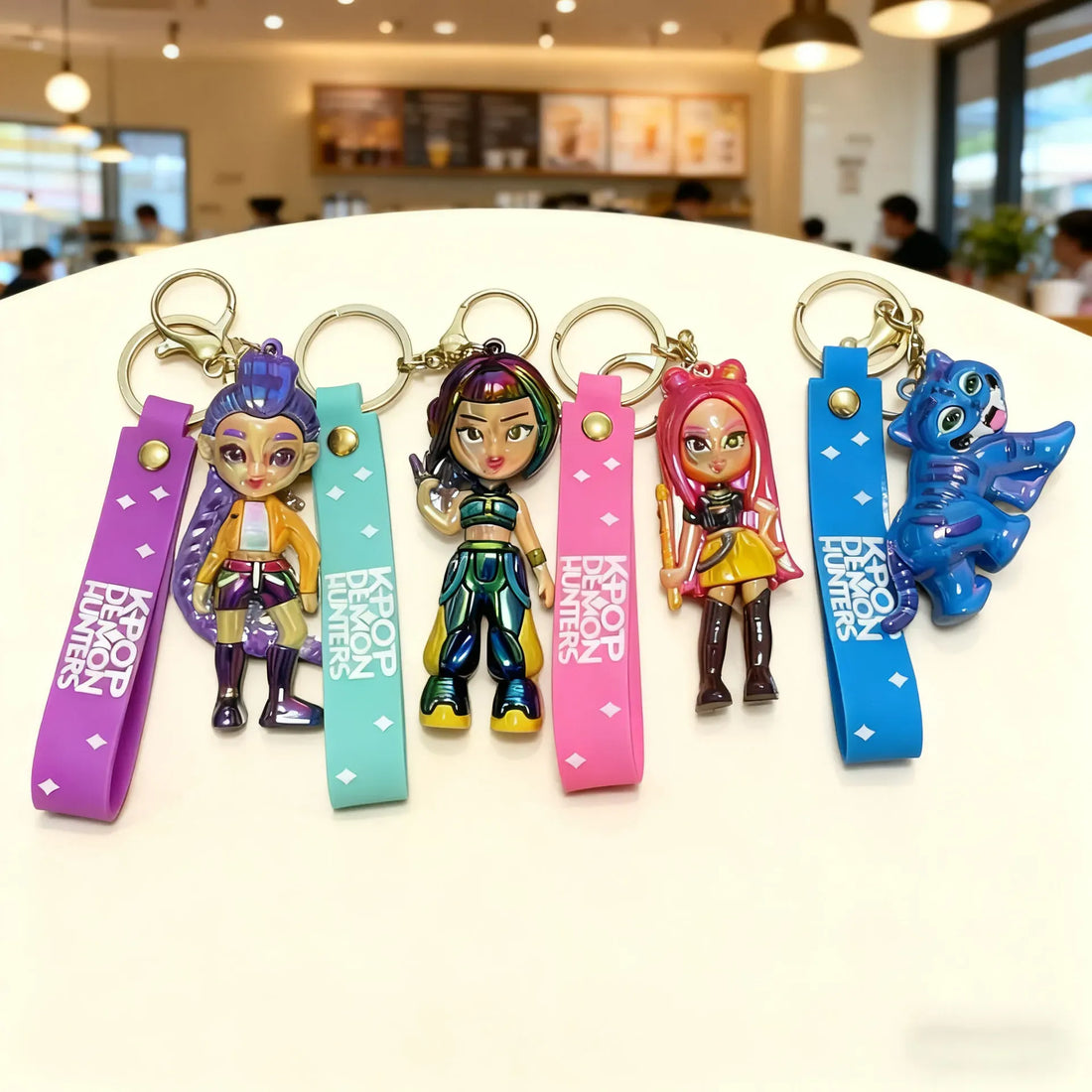 K-Pop Demon Hunters Electroplated Keychain