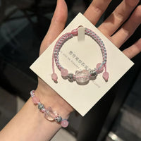 Kawaii Hello Kitty Braided Bracelet