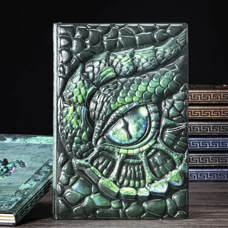 Mythical Relic Embossed Dragon Eye Journal