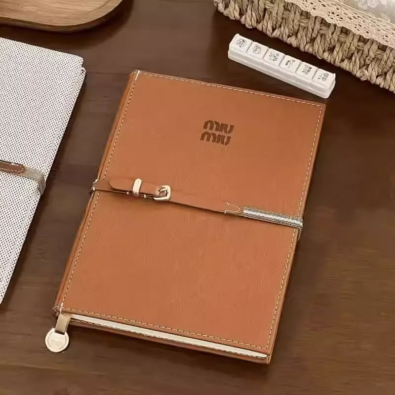 Luxury MM Textured Leather Diary