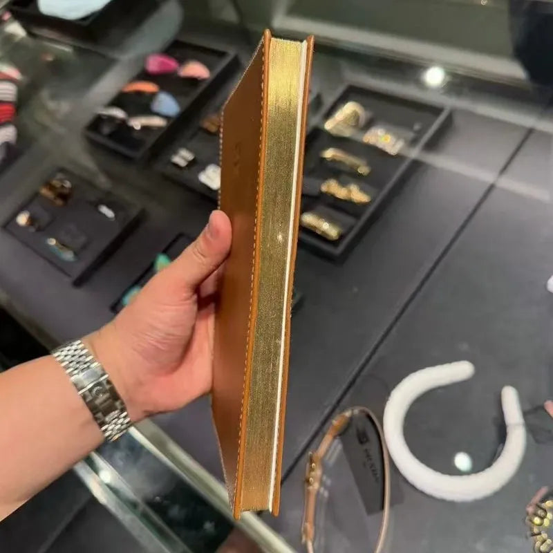Luxury MM Textured Leather Diary