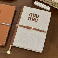 Luxury MM Textured Leather Diary
