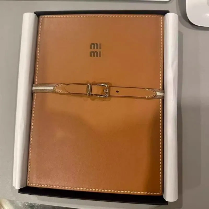 Luxury MM Textured Leather Diary