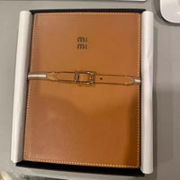 Luxury MM Textured Leather Diary