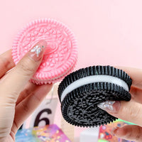 Realistic Oreo Cookie Taba Squishy