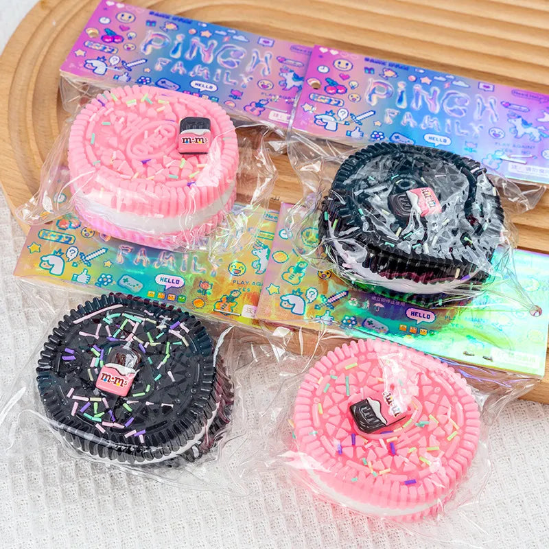 Realistic Oreo Cookie Taba Squishy
