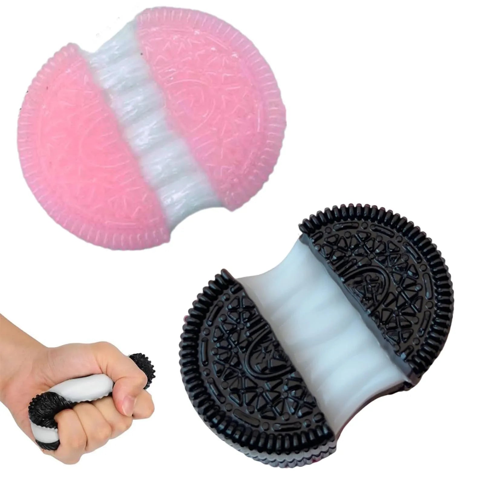 Realistic Oreo Cookie Taba Squishy
