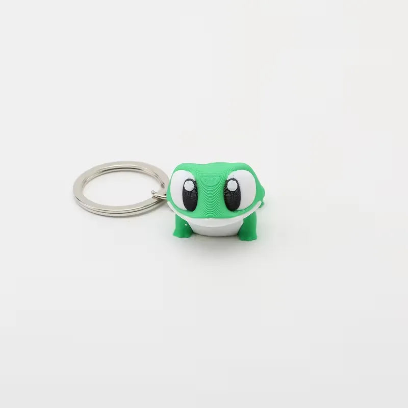 Mood Booster Little Frog 3D Keychain