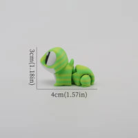 Mood Booster Little Frog 3D Keychain
