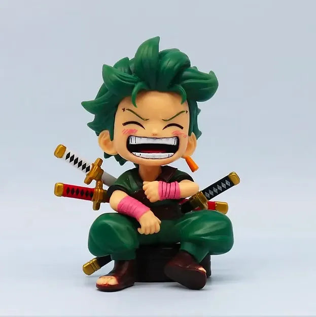 Zoro Mini Laugh Chibi Action Figure (13 cm)