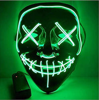 Neon Nightmare Illuminating Party Mask
