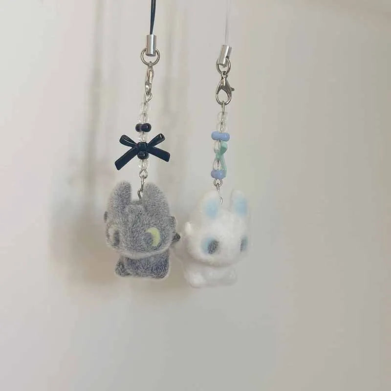 Velvety 3D Night & Light Fury Charms