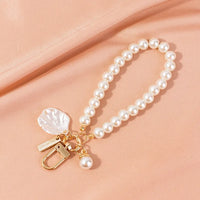 Pearl-Chateau Bracelet Keychain