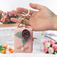 Decorated Folding Mirror Keychain