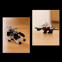 Transformers Soundwave 2 in 1 Building Blocks (1505 Pcs)