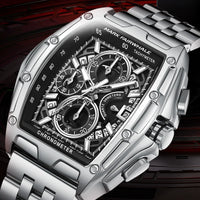 Mark Fairwhale Tonneau Chronograph Watch