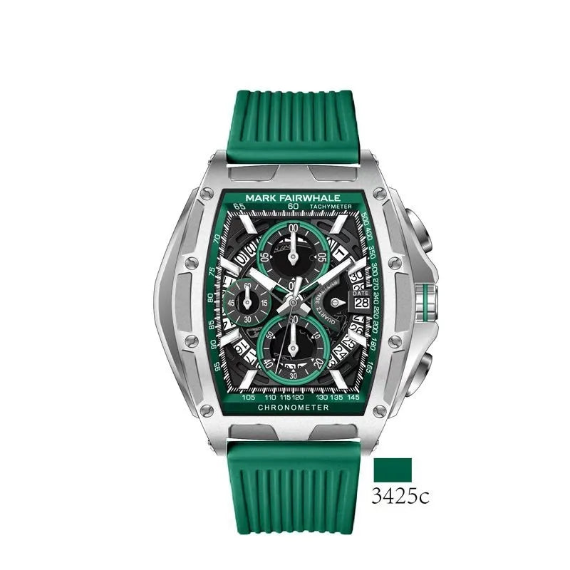 Mark Fairwhale Tonneau Chronograph Watch