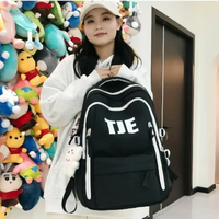 TJE Minimalist Color Block Backpack