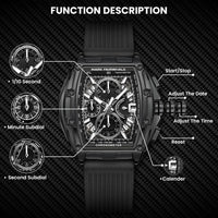 Mark Fairwhale Tonneau Chronograph Watch