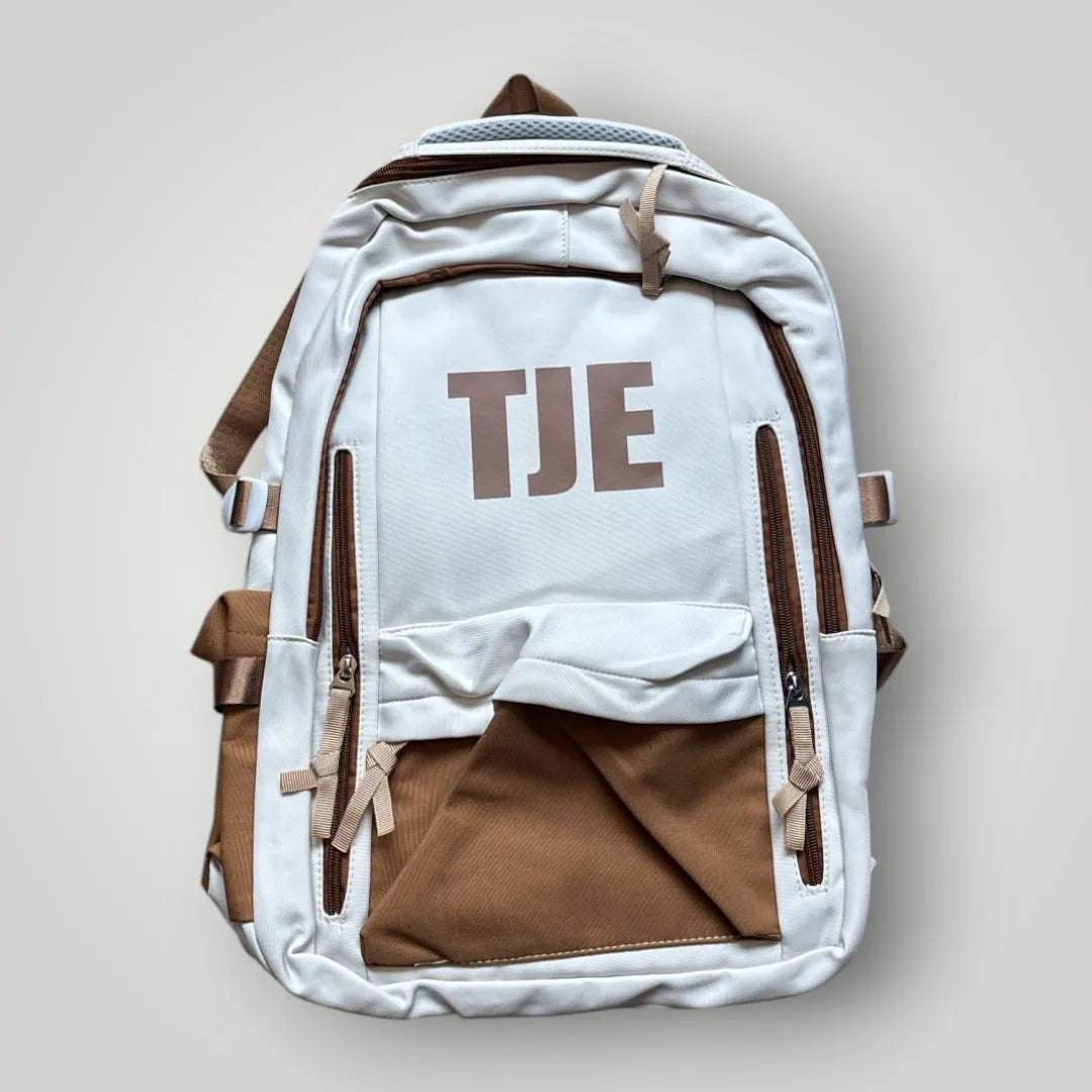 TJE Minimalist Color Block Backpack