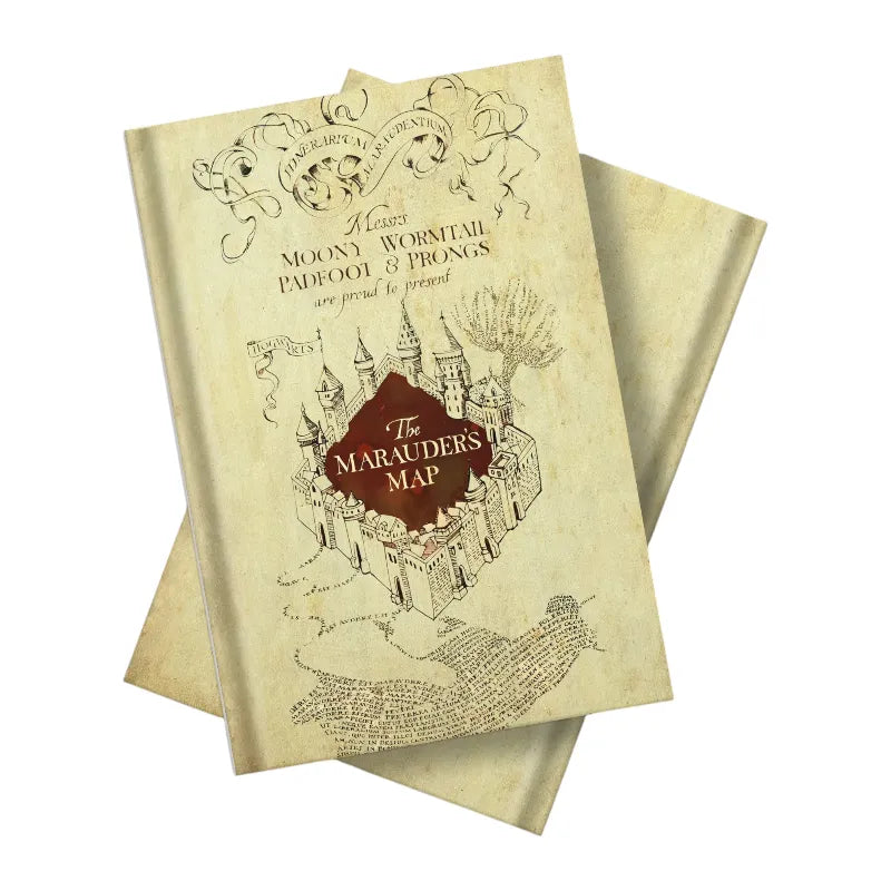Harry Potter Marauder's Map A5 Notebook