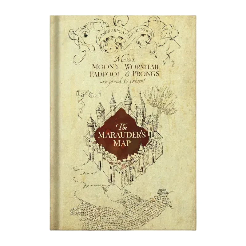 Harry Potter Marauder's Map A5 Notebook