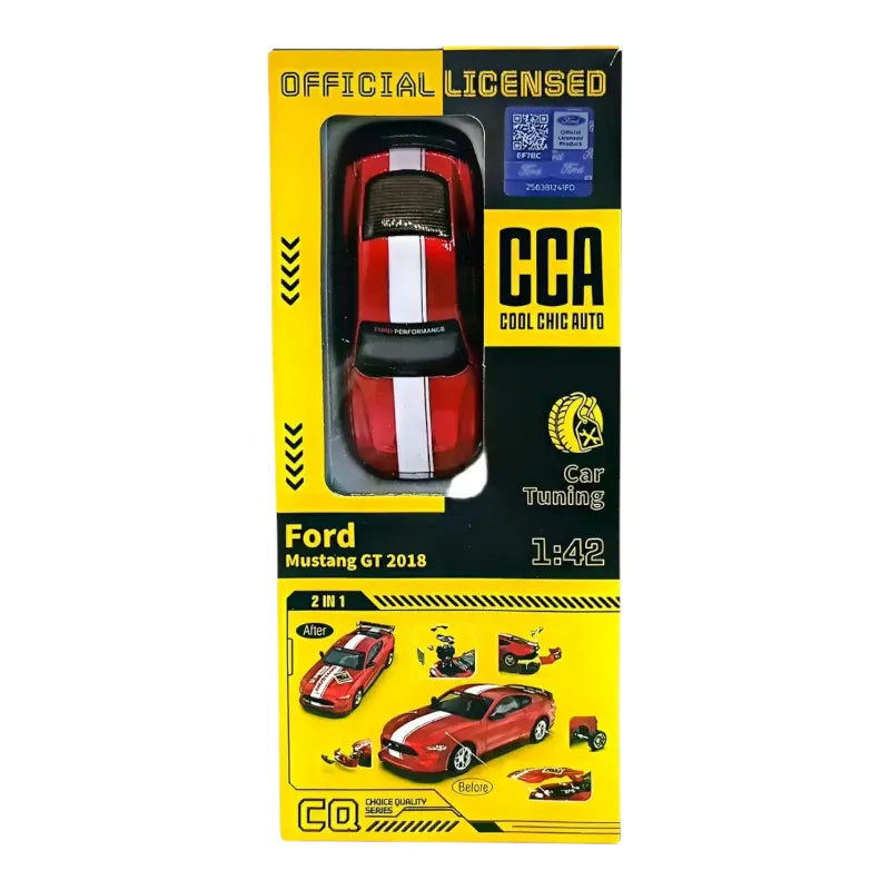CCA Ford Mustang GT 2018 1:42 Scale Vehicle