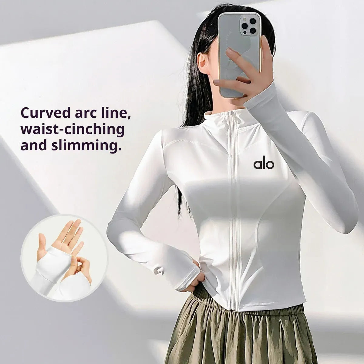 Alo Yoga UV-Defense Sports Jacket
