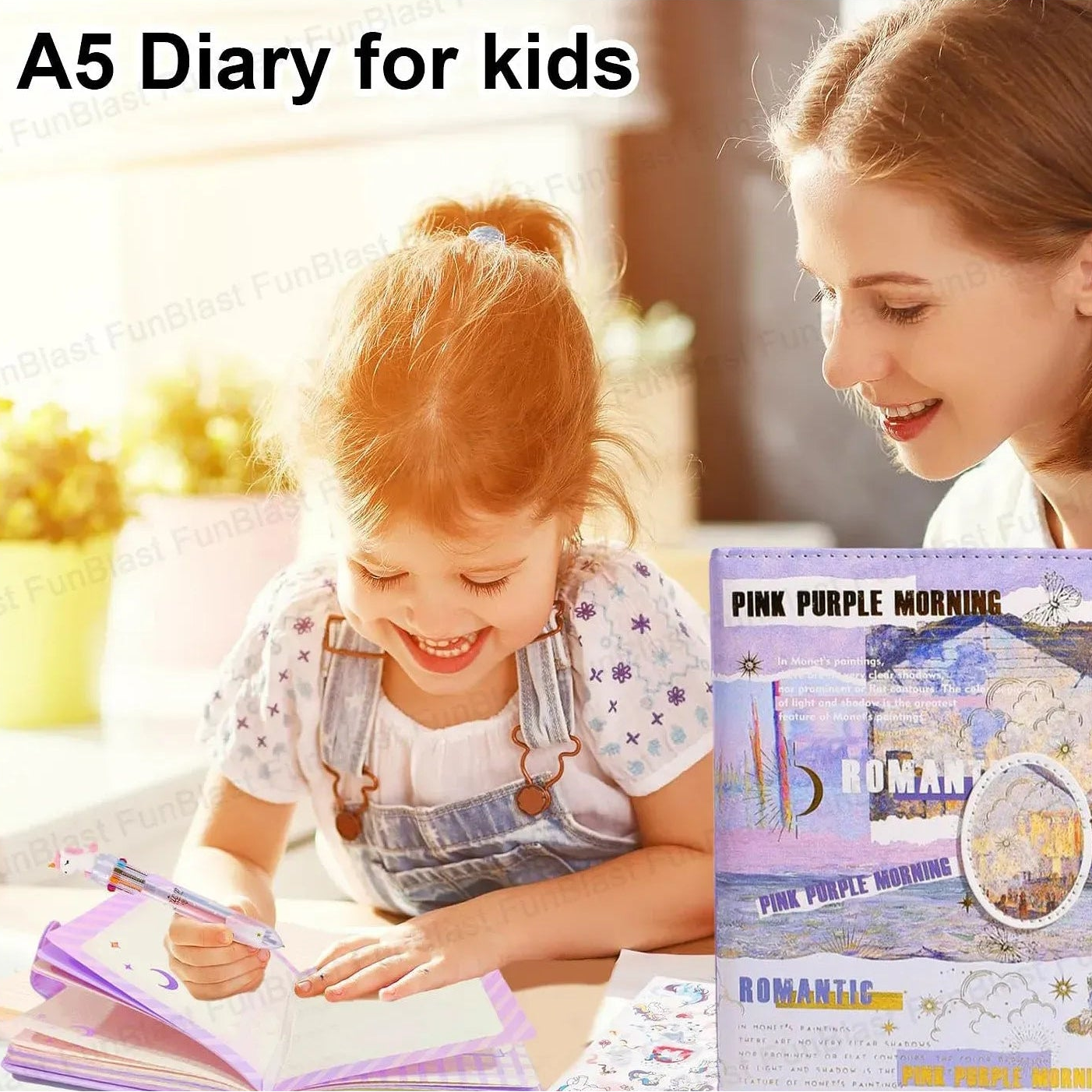 A5 Aesthetic Buckle Lock Journal