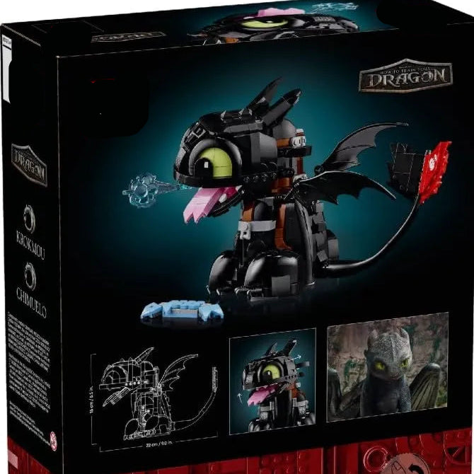 Toothless Dragon Building Blocks (784 Pcs)