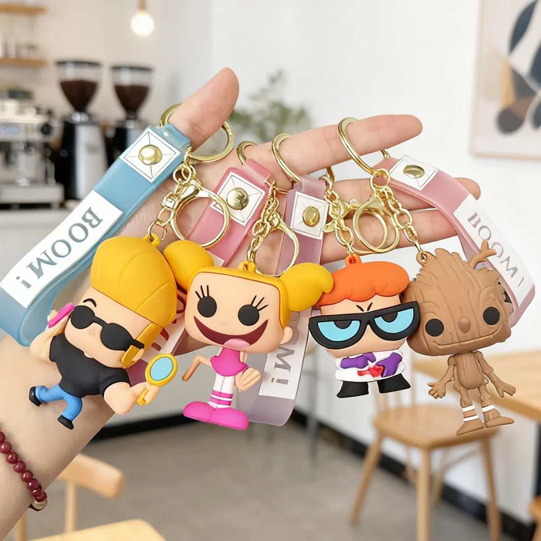 Pop Culture Iconic Cartoons 3D Keychain