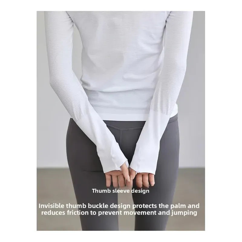 Alo Yoga Seamless Long Sleeve Top