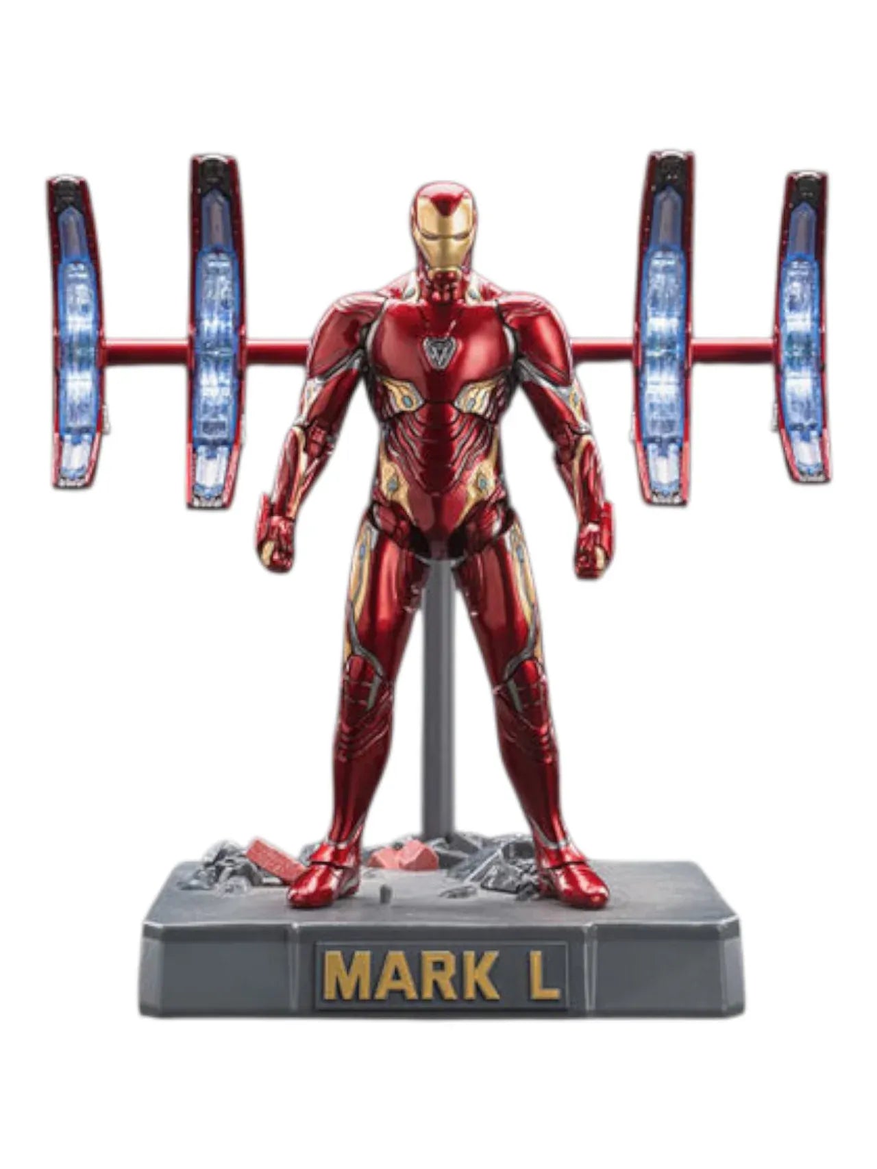 ZD Toys Iron Man MK50 Nano Tech Action Figure