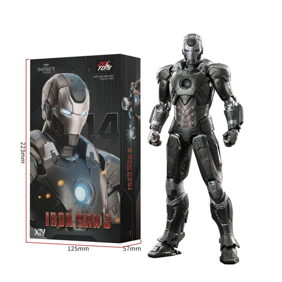 ZD Toys Iron Man Sneaky MK15 Action Figure