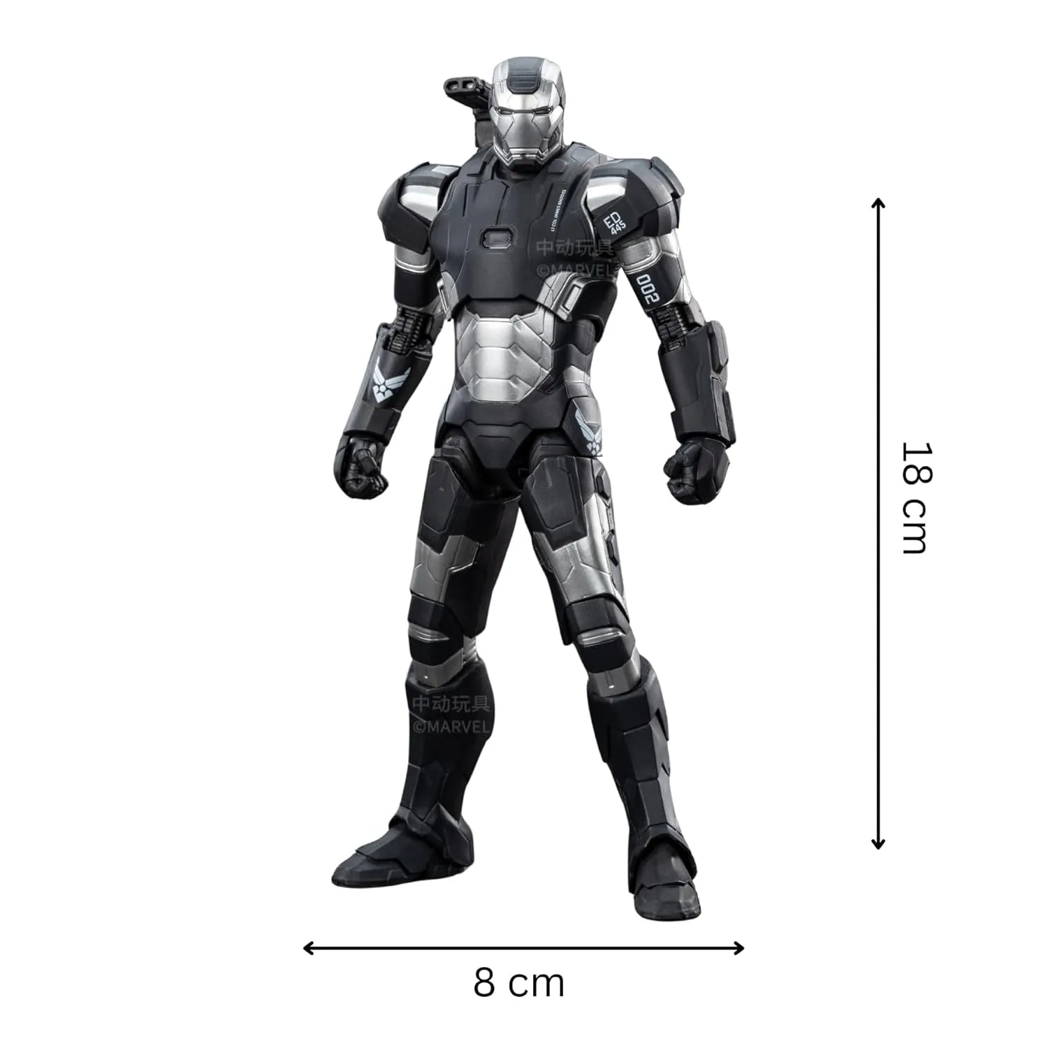 ZD Toys Marvel War Machine MK2 Action Figure