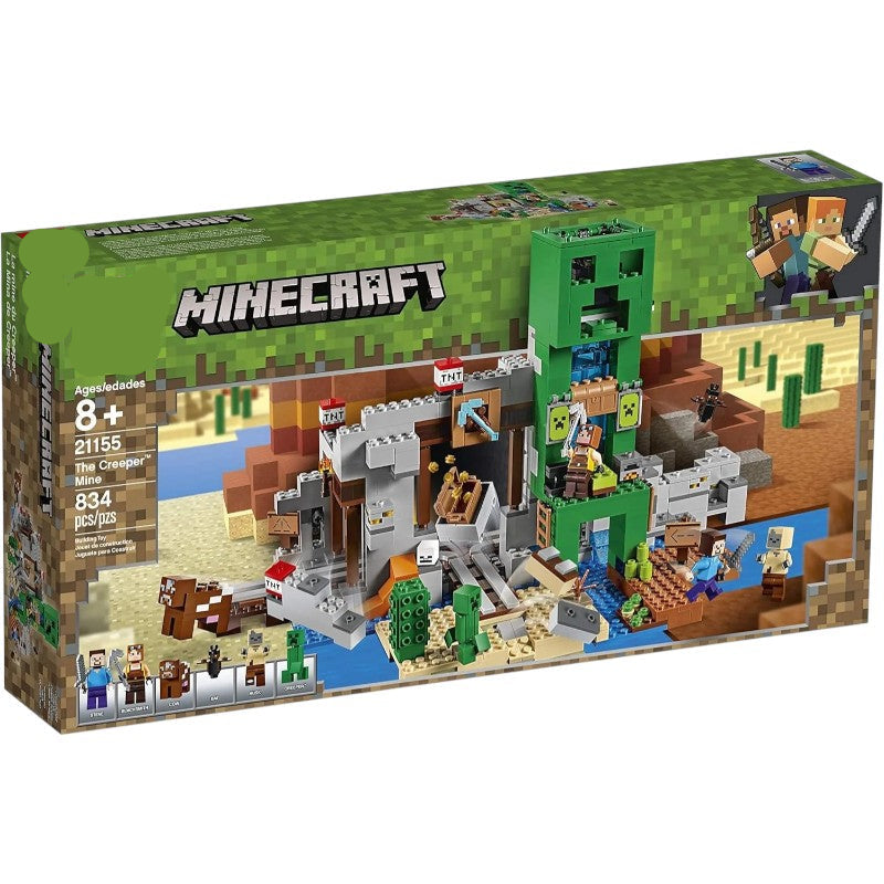 Minecraft The Creeper Mine Blocks (834 Pcs)