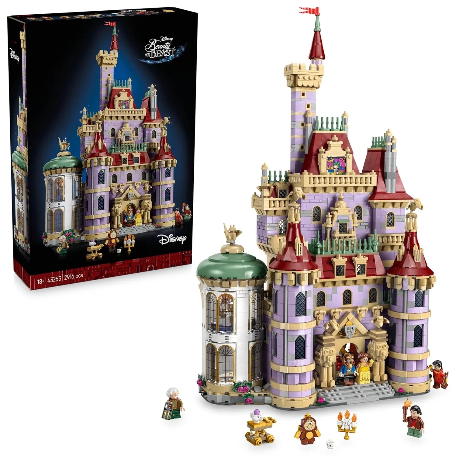 Beauty and The Beast Castle Building Blocks (2916 Pcs)