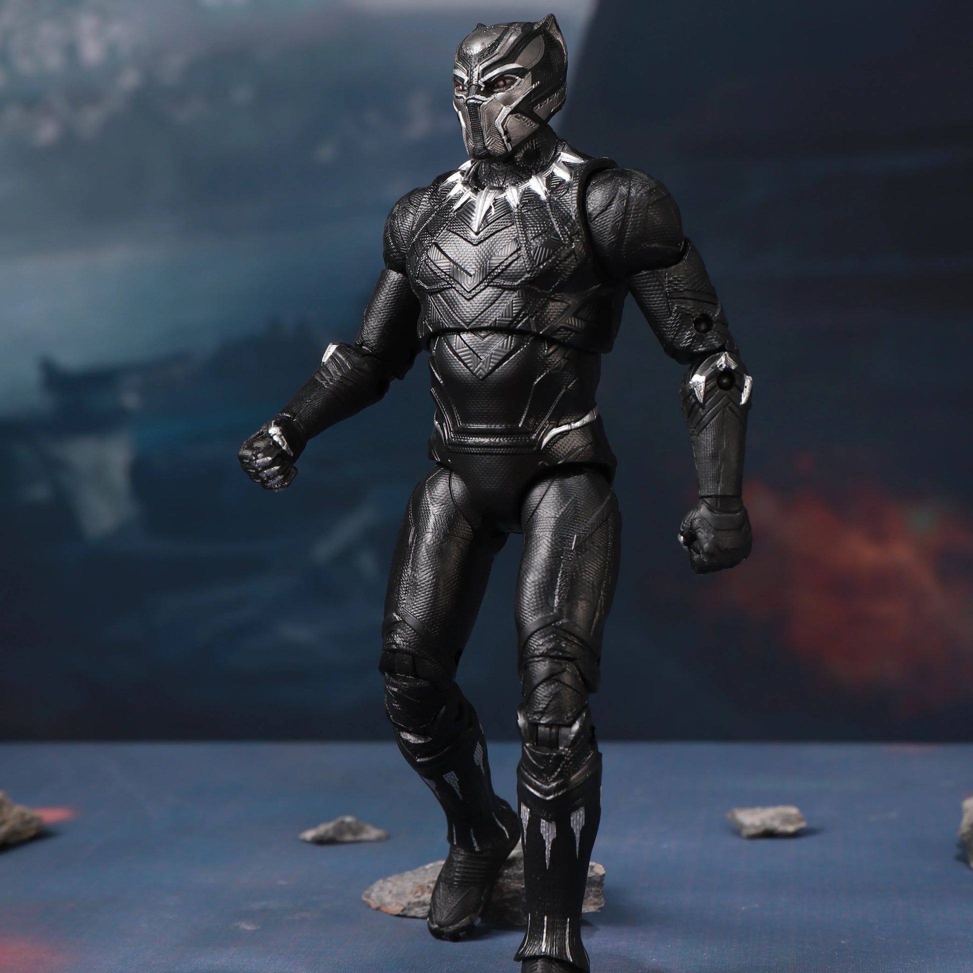 ZD Toys Black Panther Action Figure (18 cm)