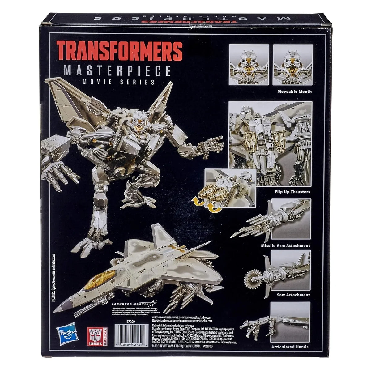 Takara Tomy Masterpiece MPM-10 Starscream Figure