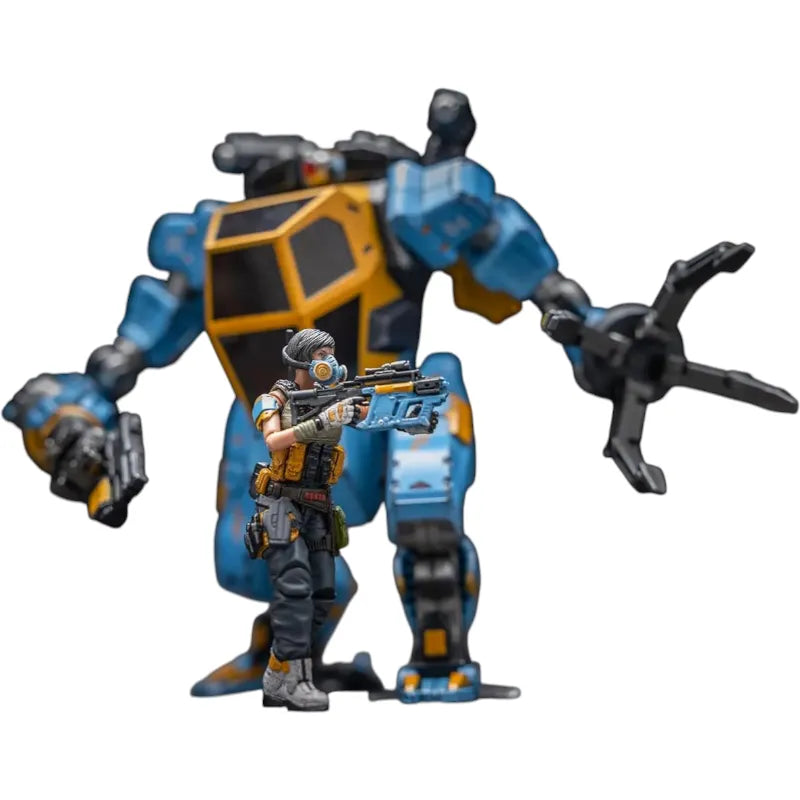 JOYTOY North 04 Blue Assault Mecha Figure